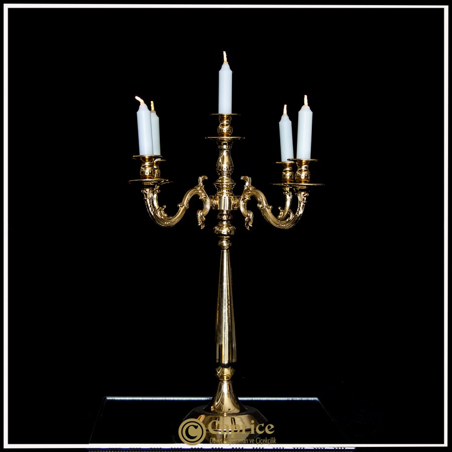 Beş Kollu Şamdan CO8